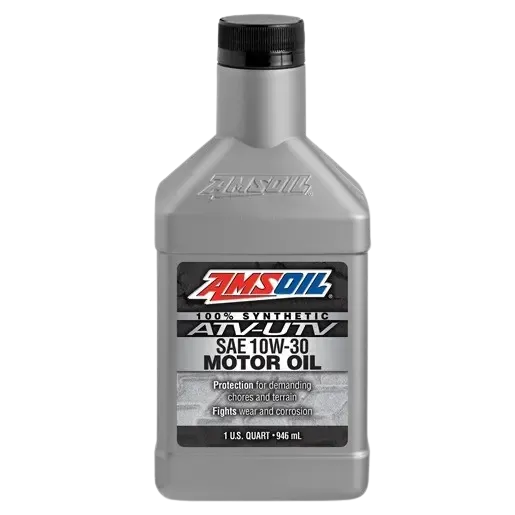 AMSOIL 10W-30 100% Synthetic ATV-UTV Motor Oil