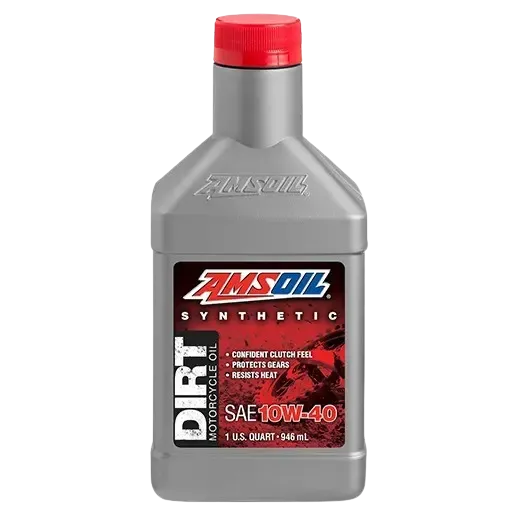 AMSOIL 10W-40 100% Synthetic Dirt Bike Oil