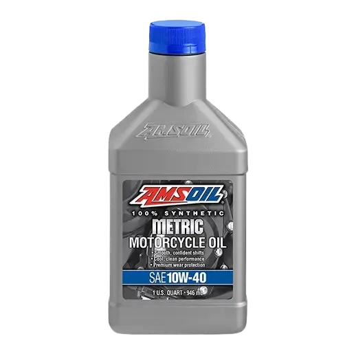 AMSOIL 10W-40 100% Synthetic Metric Motorcycle Oil