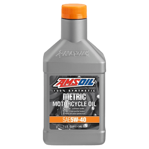 AMSOIL 5W-40 Synthetic Metric Motorcycle Oil