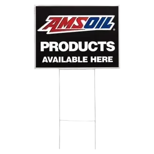 AMSOIL Available Here Yard Sign