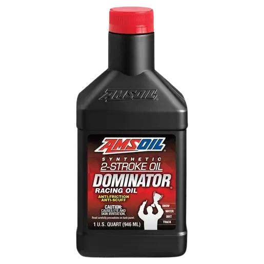 amsoil dominator 100 synthetic 2 stroke racing oil