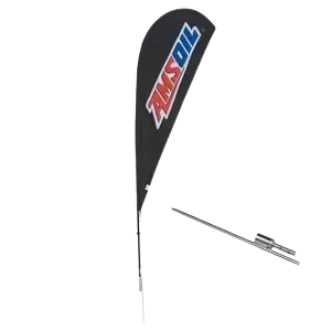 AMSOIL EZUp Teardrop Flag