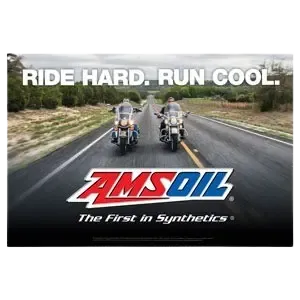 AMSOIL Motorcycle Counter Mat