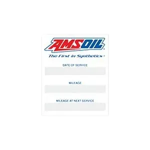 AMSOIL Oil Change Reminder Window Cling