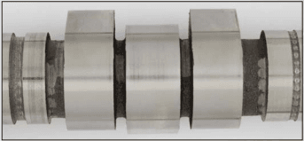 After rigorous third-party testing, the cam lobes show little-to-no wear.