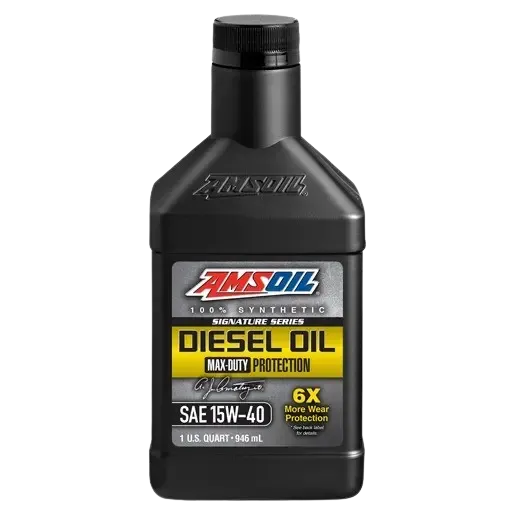AMSOIL Signature Series 15W-40 100% Synthetic Max-Duty Diesel Oil