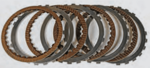 The clutch plates demonstrated only trace discoloration and earned a rating of “good,” the highest possible, for deterioration/wear.