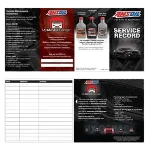 AMSOIL Vehicle Maintenance Keepers (100)