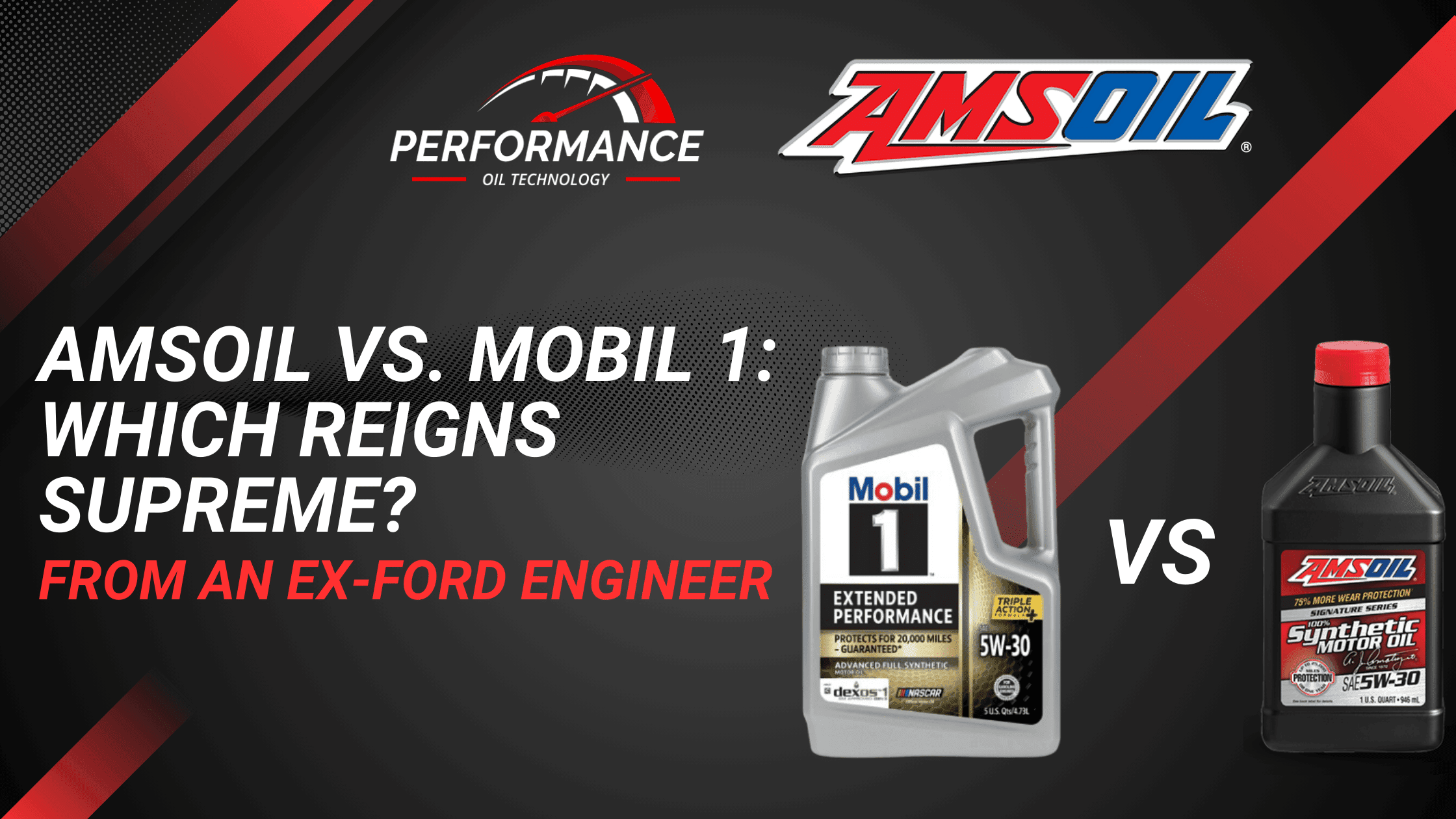 AMSOIL vs Mobil 1: Which Synthetic Motor Oil Reigns Supreme?