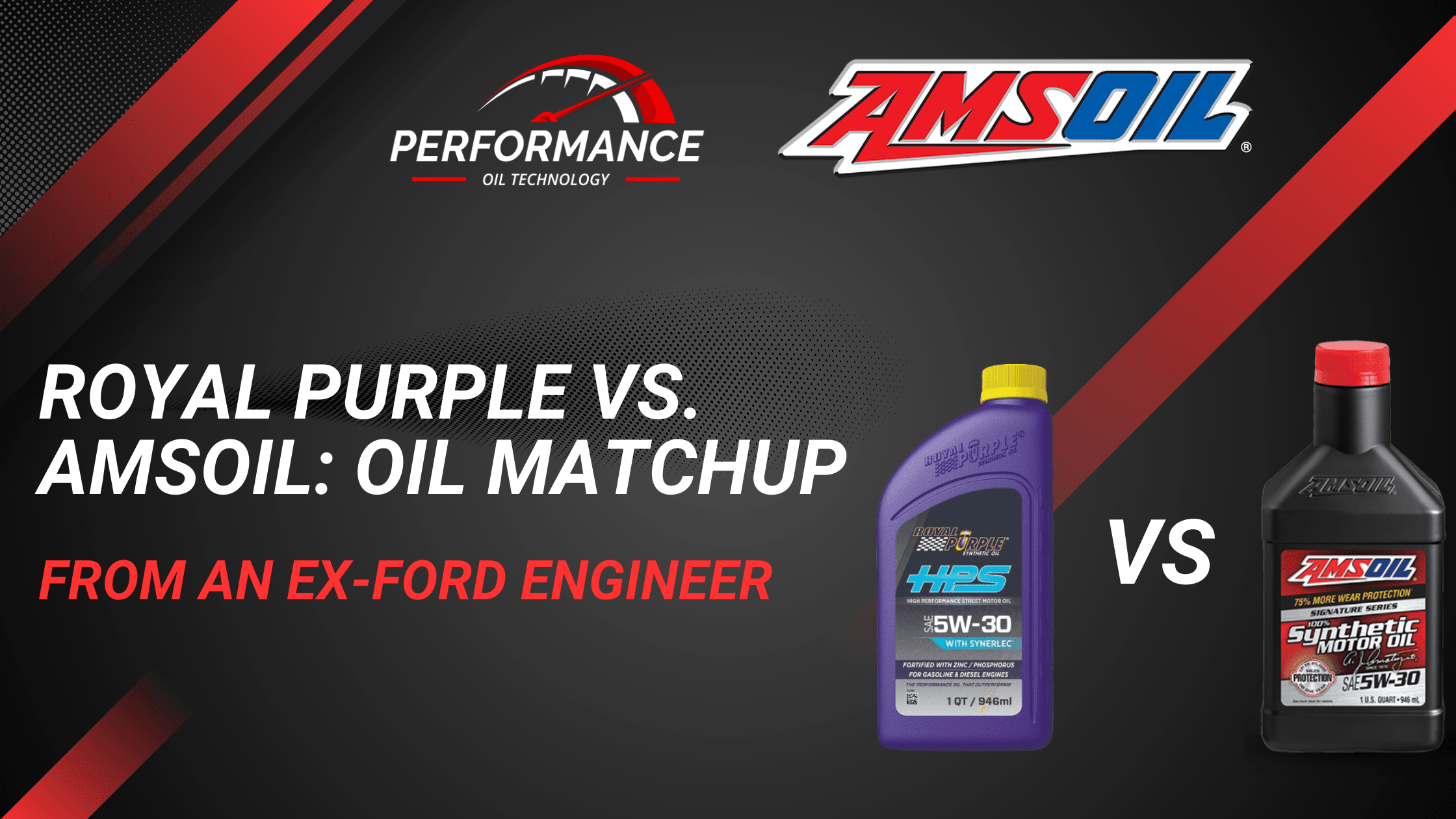Royal Purple vs AMSOIL: Oil Matchup